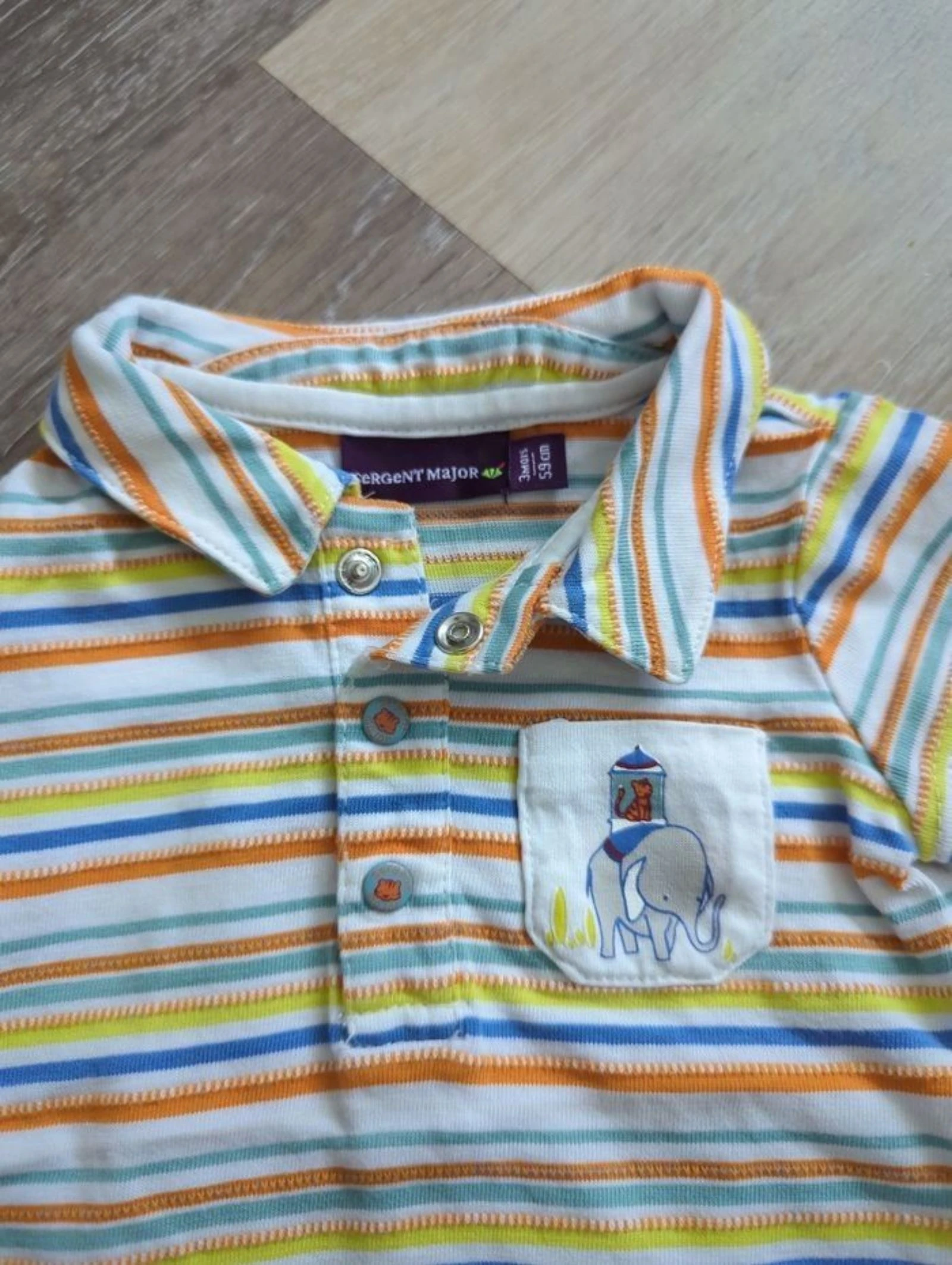 Conjunto macacão Sergent major 3 meses – photo 6